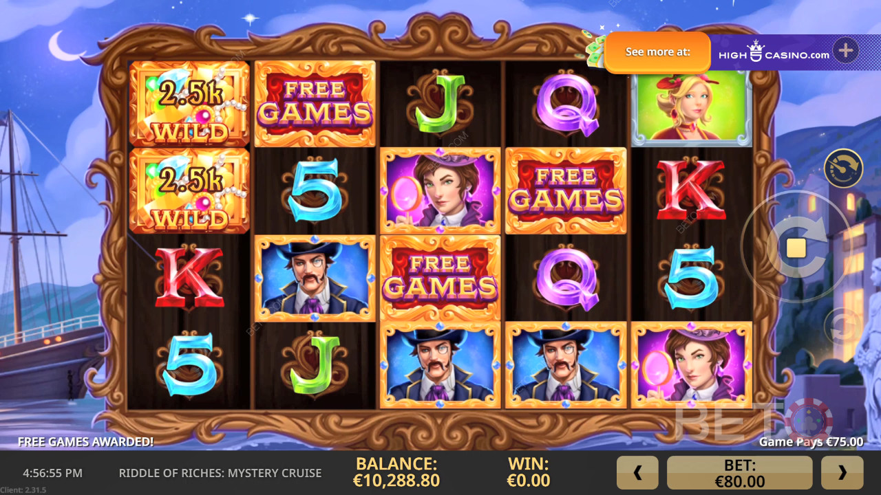 Đánh giá Riddle of Riches: Mystery Cruise của BETO Slots