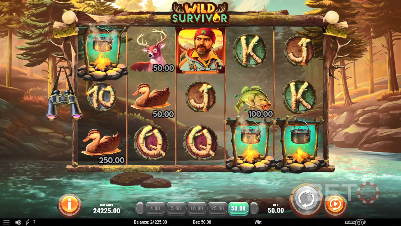 Đánh giá Wild Survivor của BETO Slots