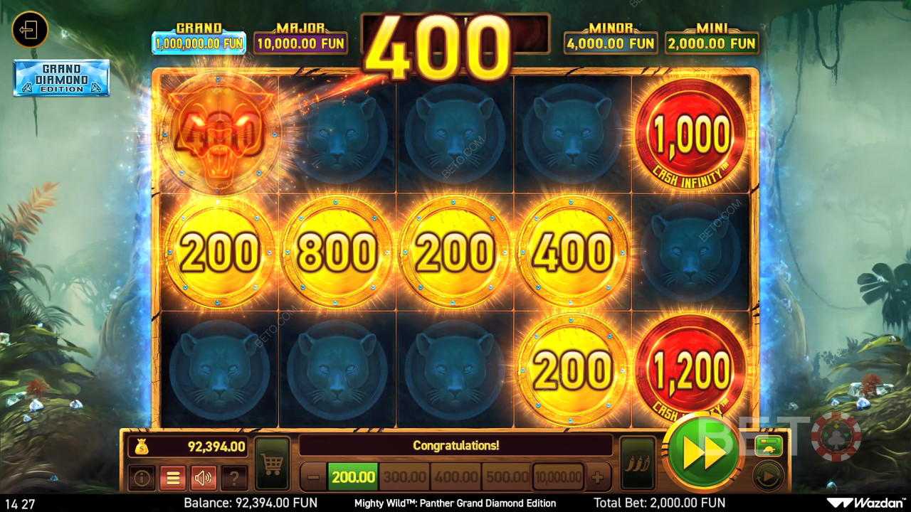 Mighty Wild: Panther Grand Diamond Edition: Máy đánh bạc Bạn có nên quay không?