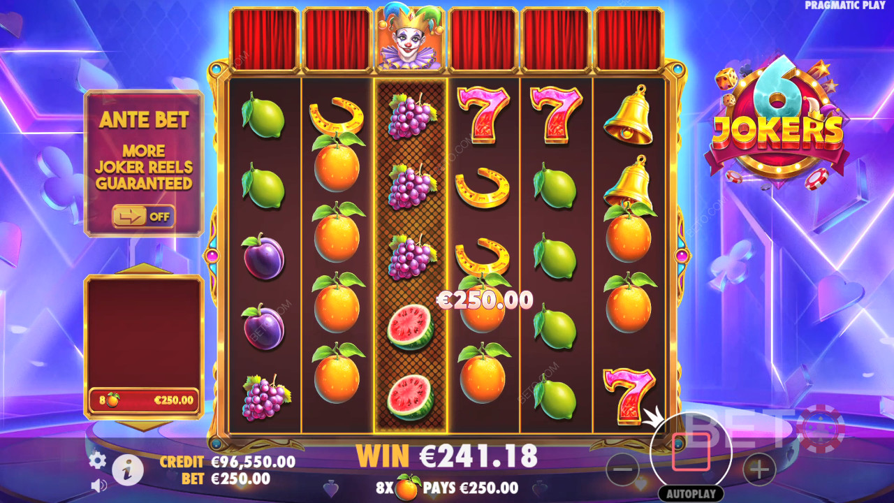 Cách chơi 6 quân Joker của Pragmatic Play