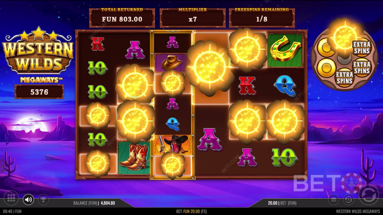 Đánh giá Western Wilds Megaways của BETO Slots