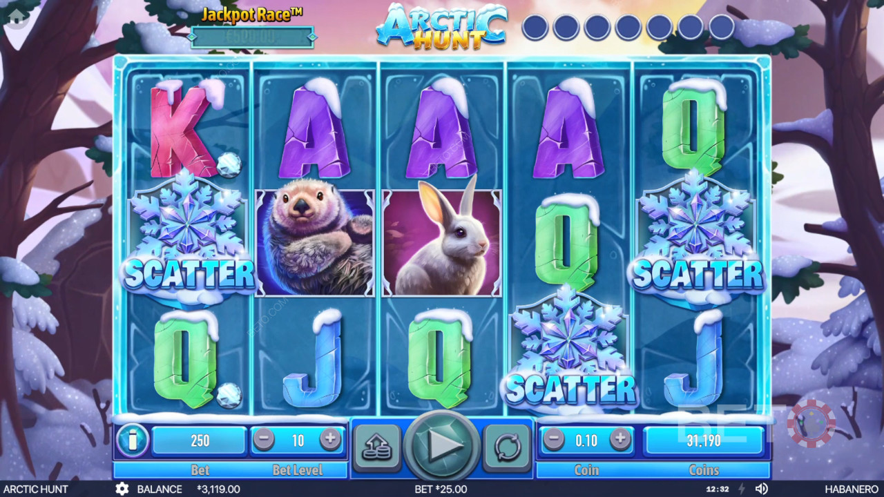 Đánh giá Arctic Hunt của BETO Slots