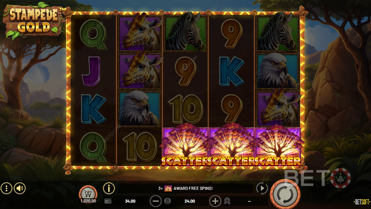 Đánh giá Stampede Gold của BETO Slots