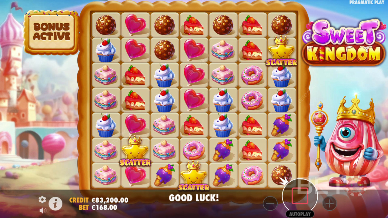 Cách chơi Sweet Kingdom của Pragmatic Play