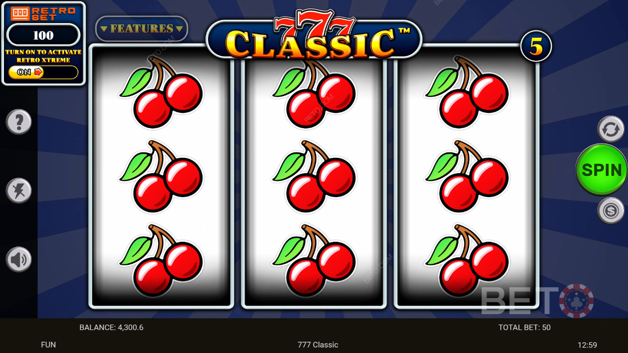 Đánh giá 777 Classic của BETO Slots