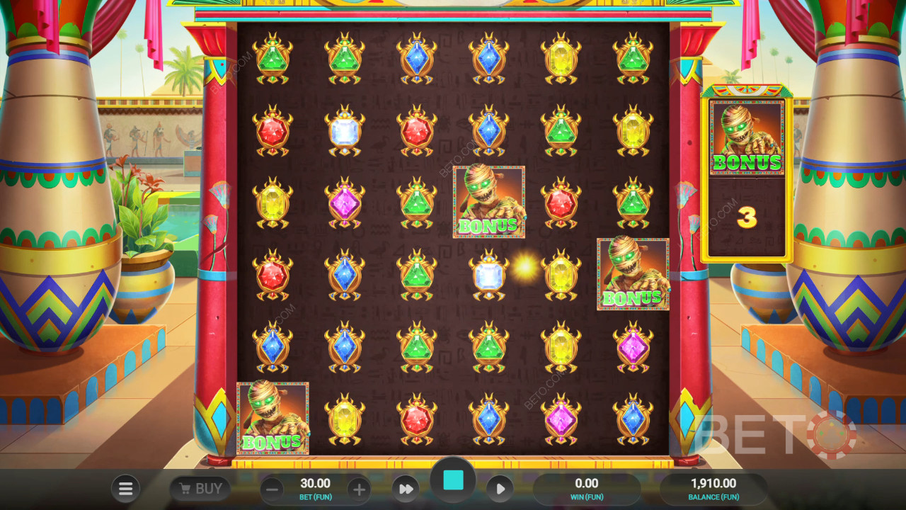 Đánh giá Mummy Multiplier của BETO Slots