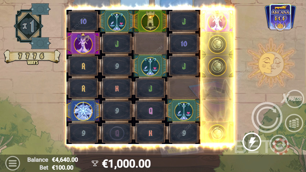Đánh giá Arcana Pop của BETO Slots