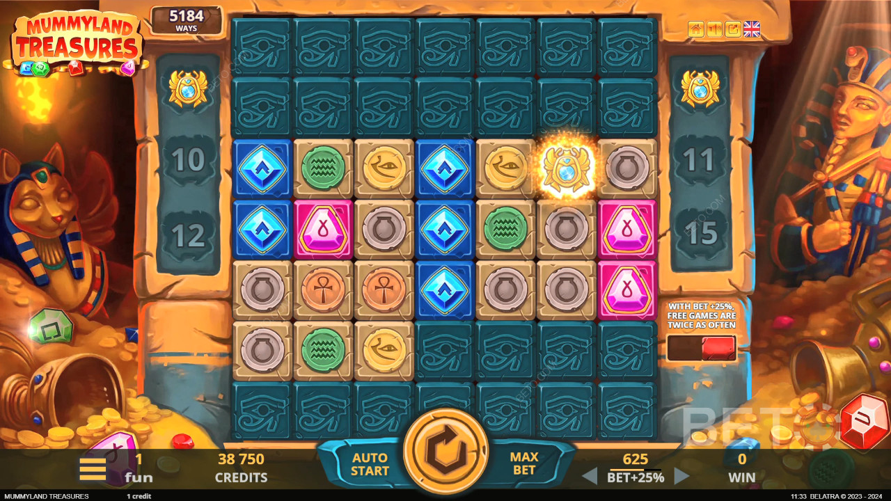 Đánh giá Mummyland Treasures của BETO Slots