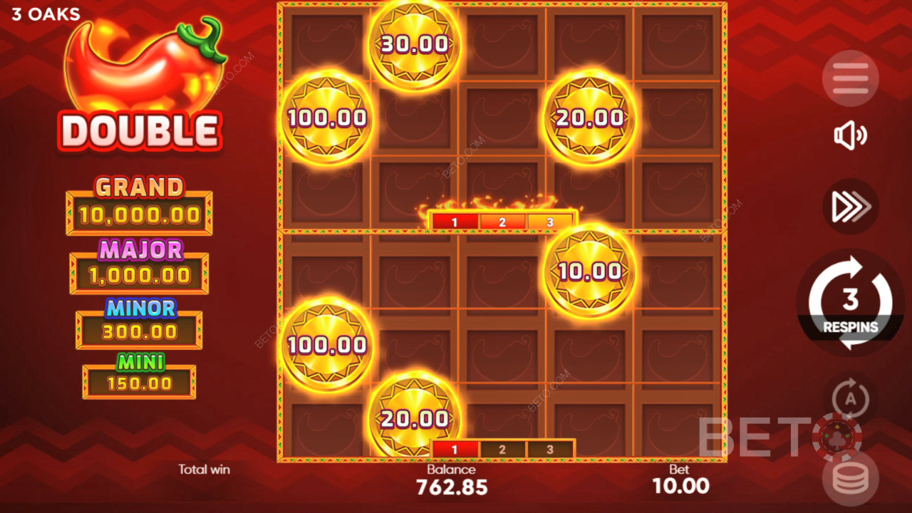 Cách chơi 3 Hot Chillies của 3 Oaks Gaming