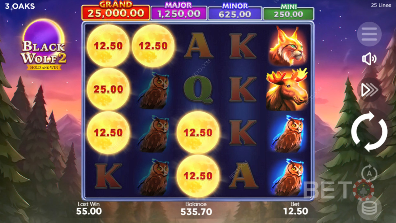 Đánh giá Black Wolf 2 của BETO Slots