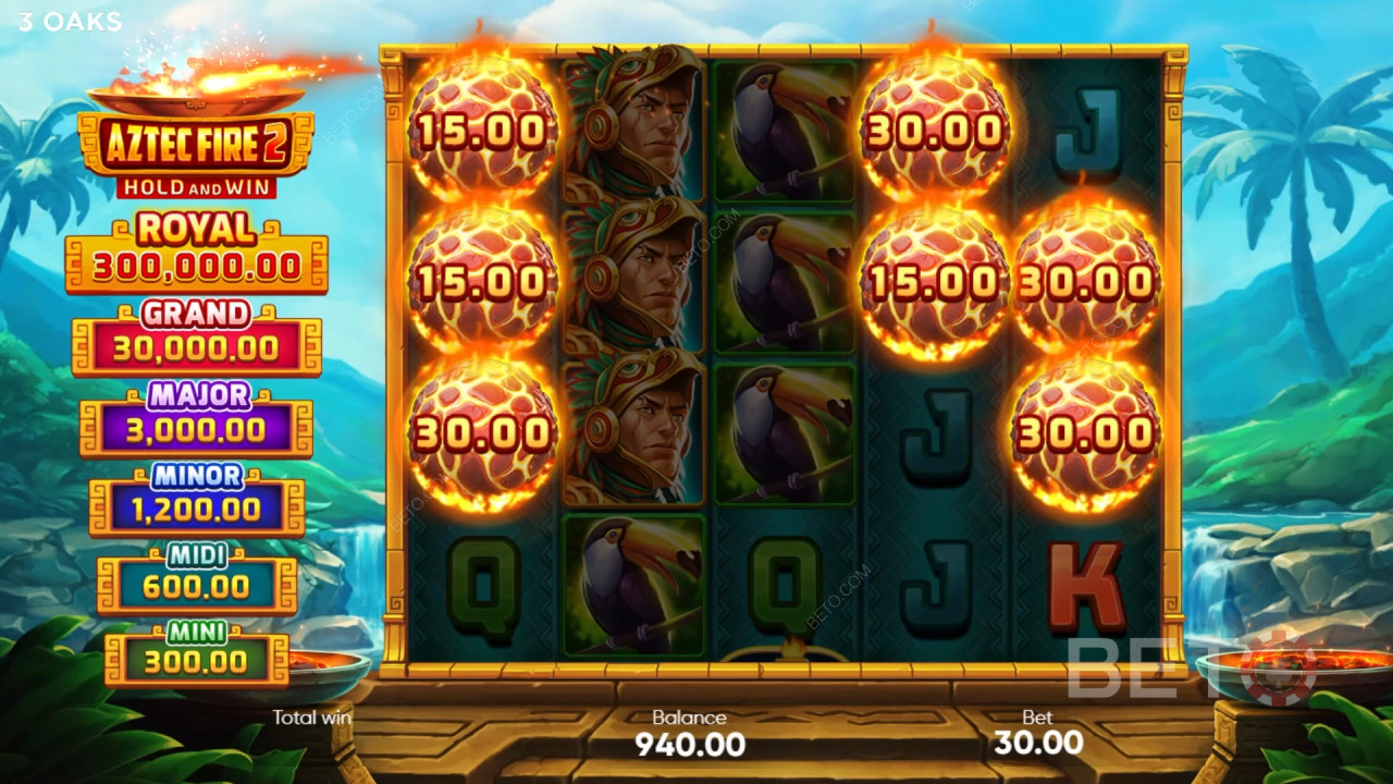 Đánh giá Aztec Fire 2 của BETO Slots
