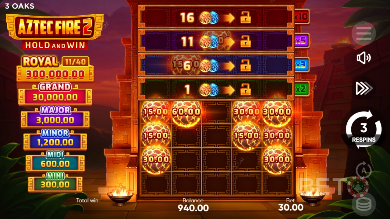 Aztec Fire 2: Một trò chơi đánh bạc trực tuyến đáng chơi?
