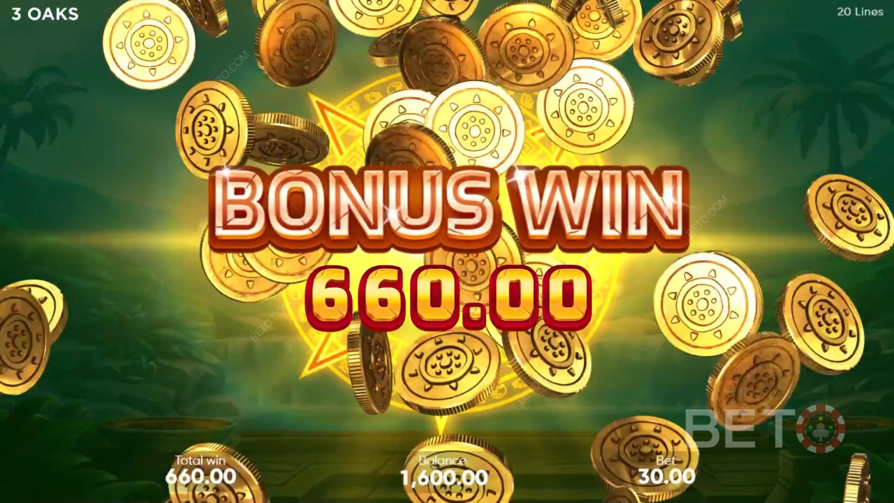 Thắng 10.000 lần tiền cược của bạn trong trò chơi Aztec Fire 2!