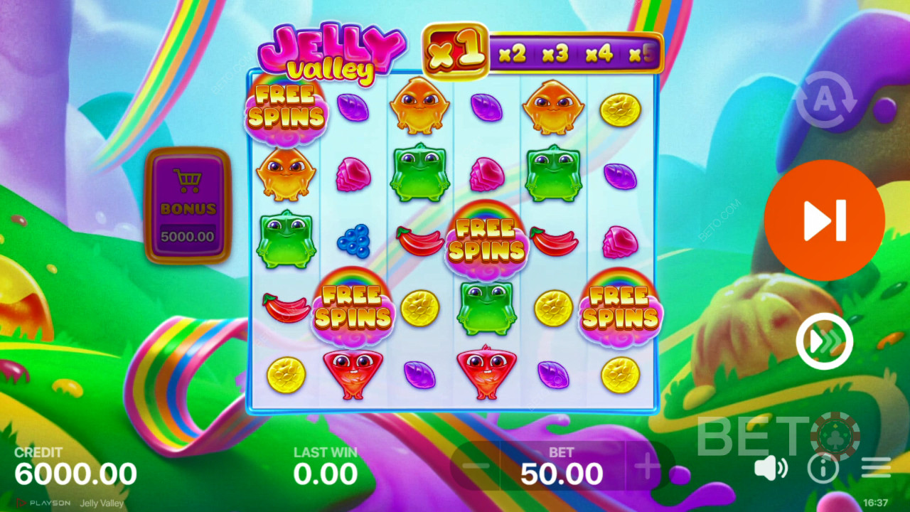 Đánh giá Jelly Valley của BETO Slots