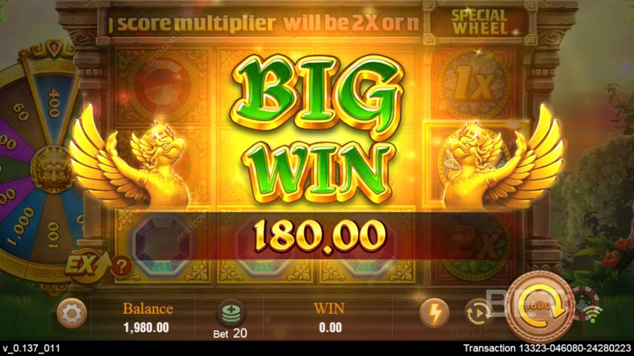 Thắng 10.000 lần tiền cược của bạn trong trò chơi Fortune Gems 2!
