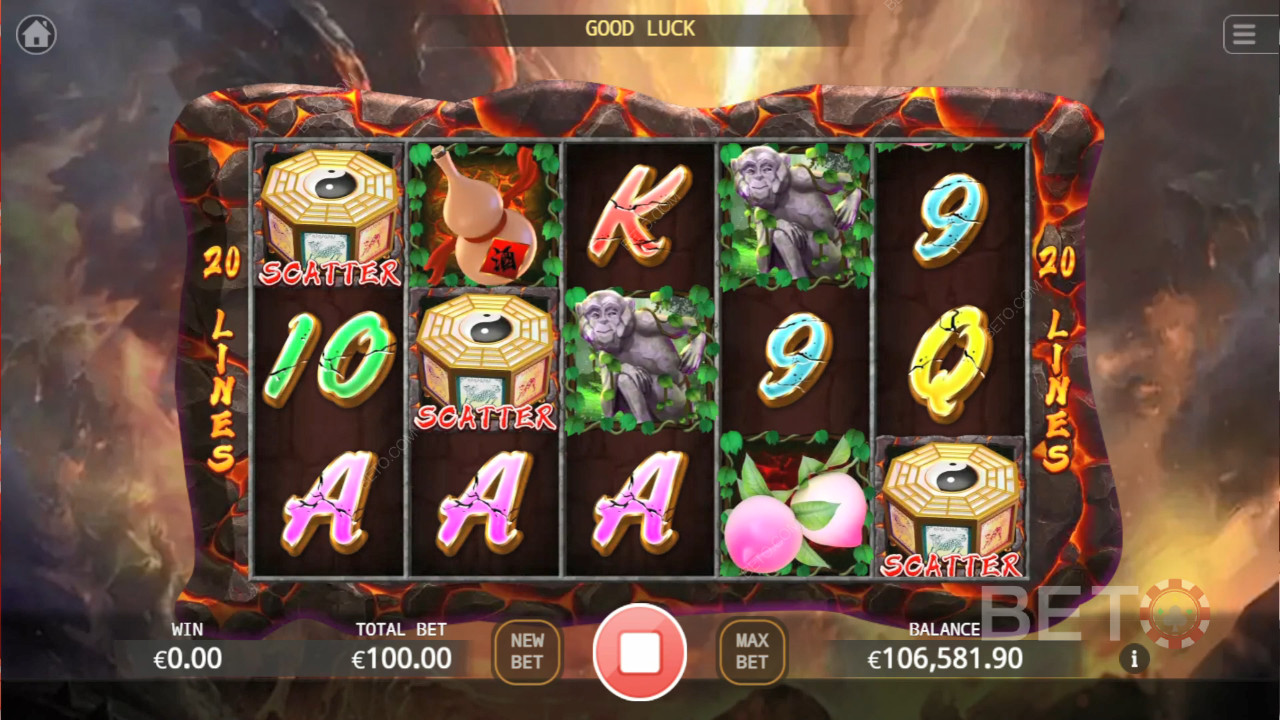 Đánh giá Monkey King của BETO Slots