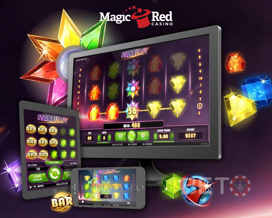 Bắt đầu chơi miễn phí tại sòng bạc di động MagicRed.