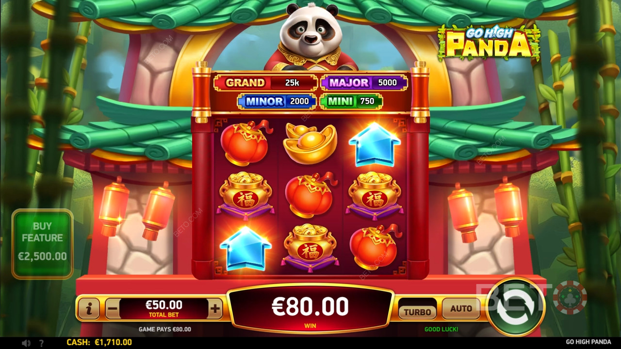 Đánh giá Go High Panda của BETO Slots