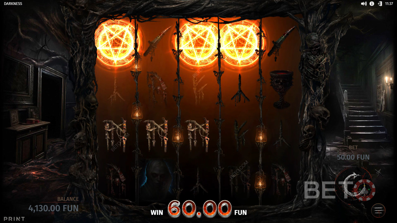 Đánh giá Darkness của BETO Slots