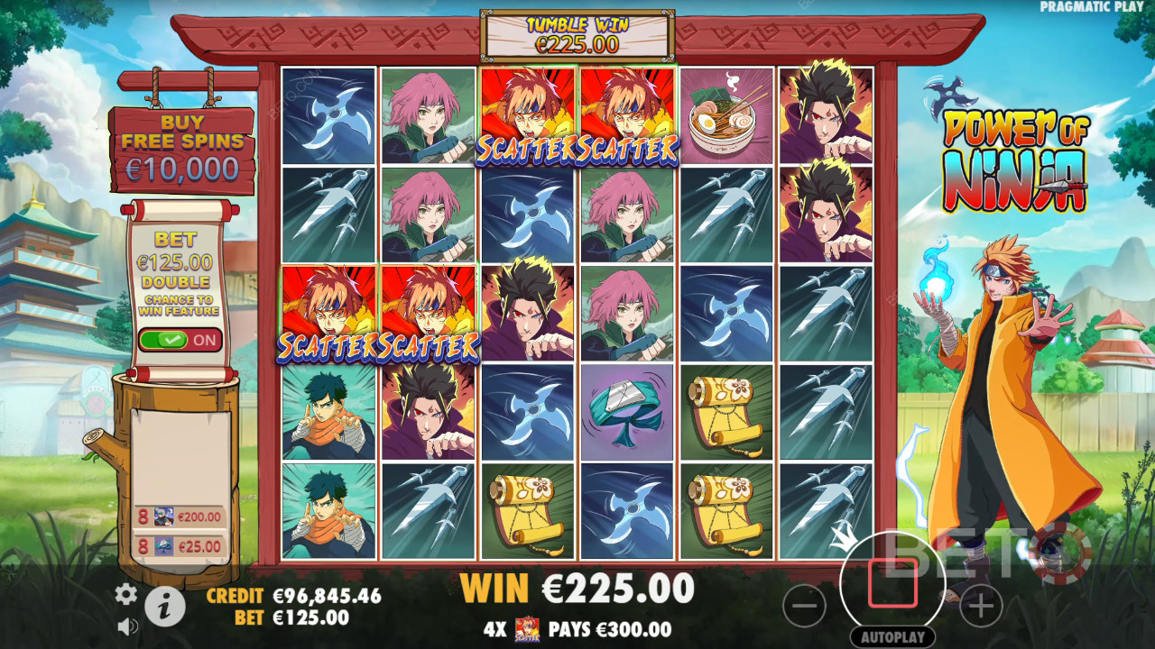 Đánh giá Power of Ninja của BETO Slots