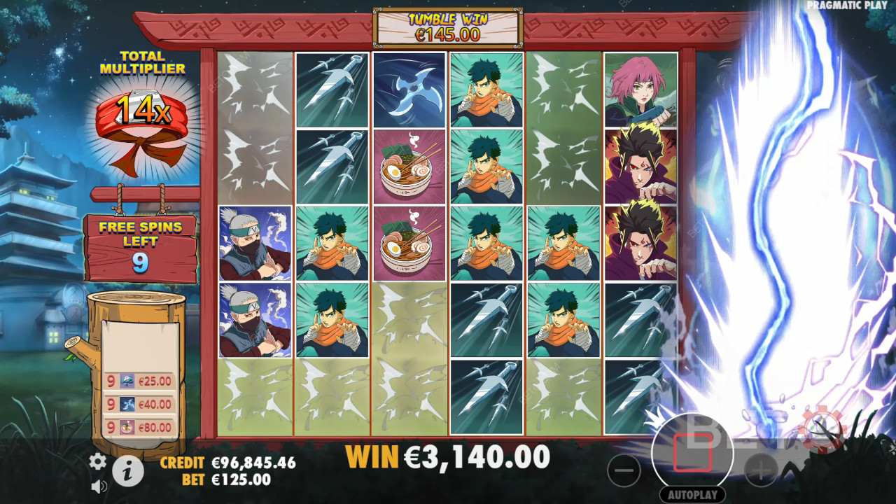 Cách chơi Power of Ninja của Pragmatic Play