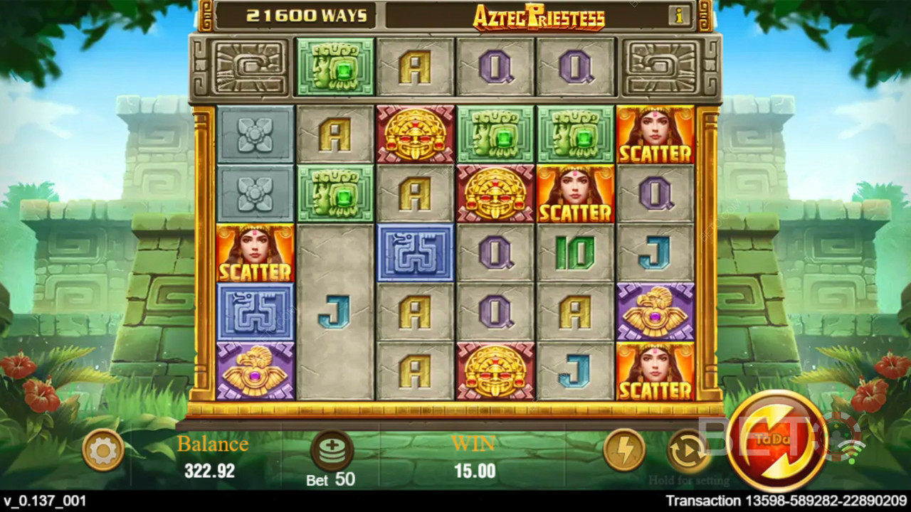 Đánh giá Aztec Priestess của BETO Slots