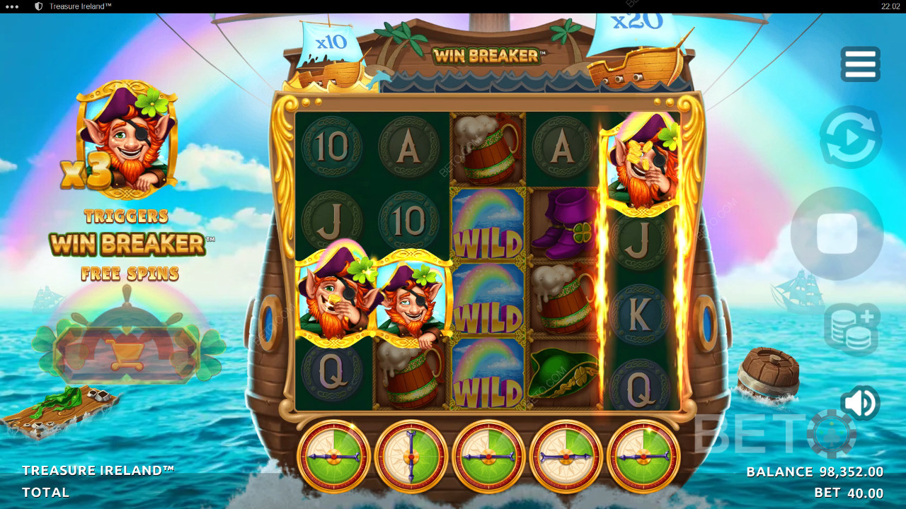 Đánh giá Treasure Ireland của BETO Slots