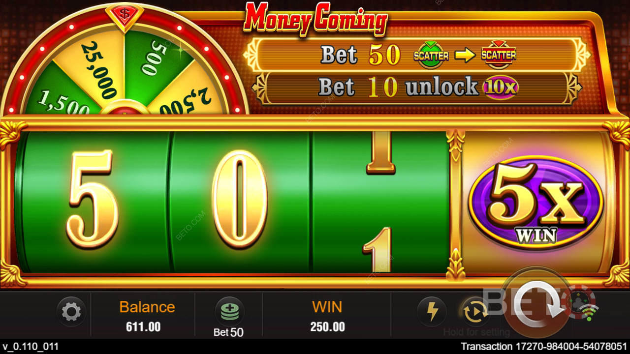 Cách chơi Money Coming của TaDa Gaming