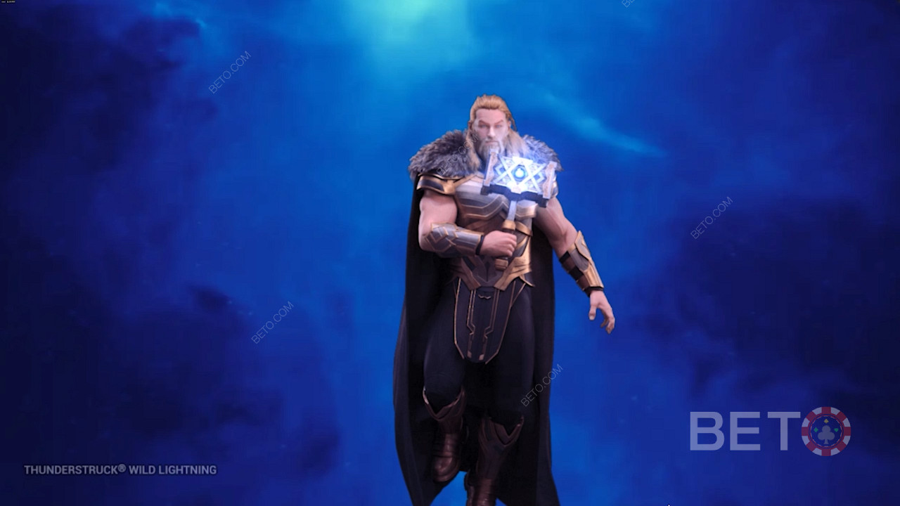 Thor là vị thần duy nhất trong trò chơi slot trực tuyến Thunderstruck Wild Lightning