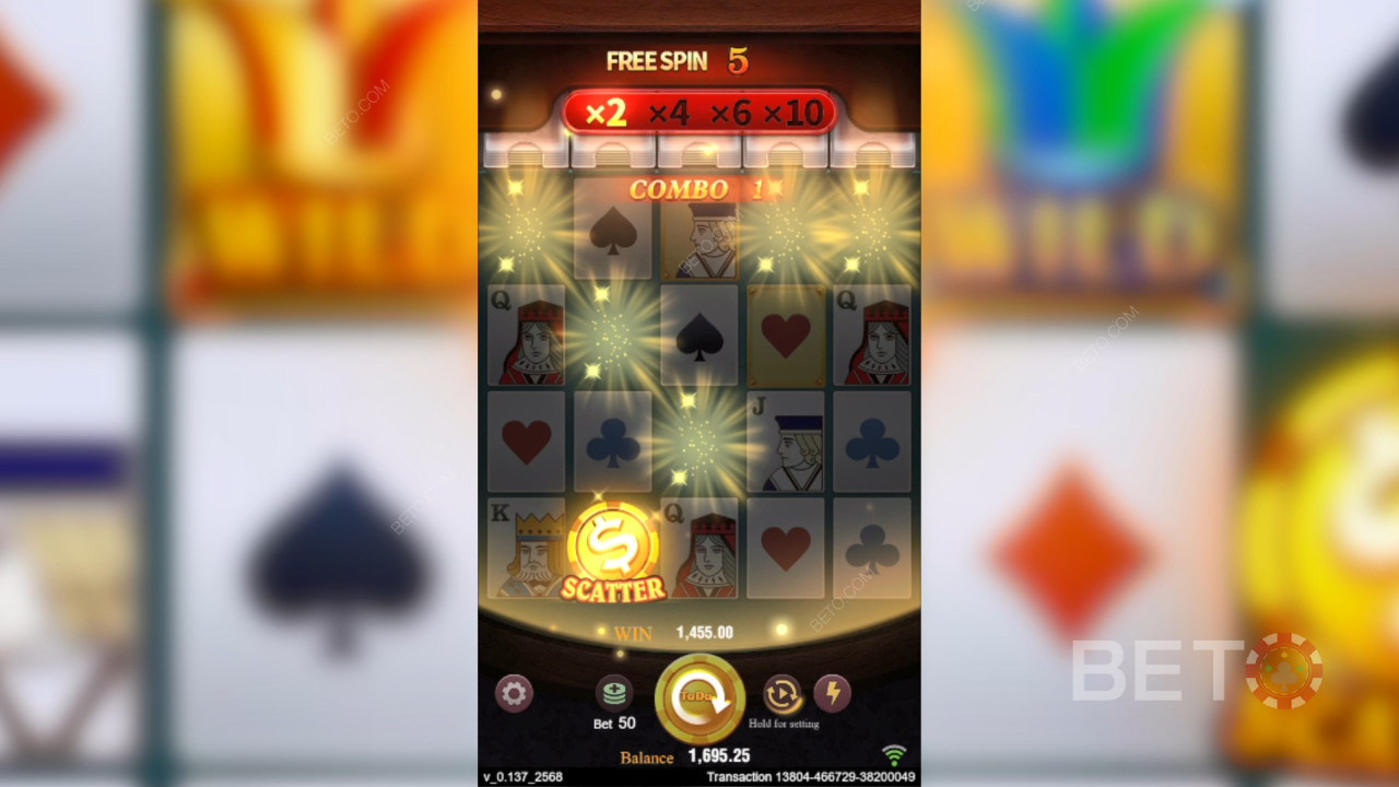 Giải thích về các tính năng thưởng trong Super Ace của TaDa Gaming