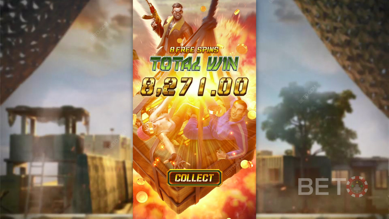 Giải thích về các tính năng thưởng trong Battleground Royale của PG Soft