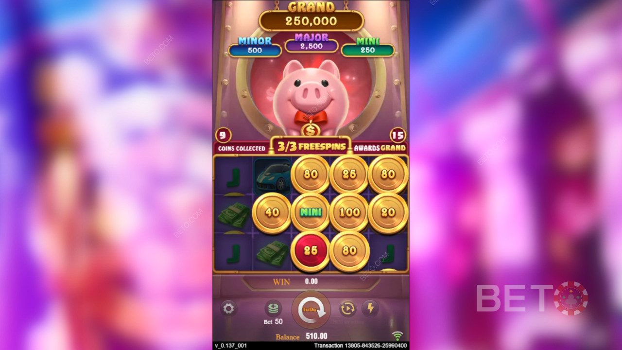 Cách chơi 3 Lucky Piggy của TaDa Gaming