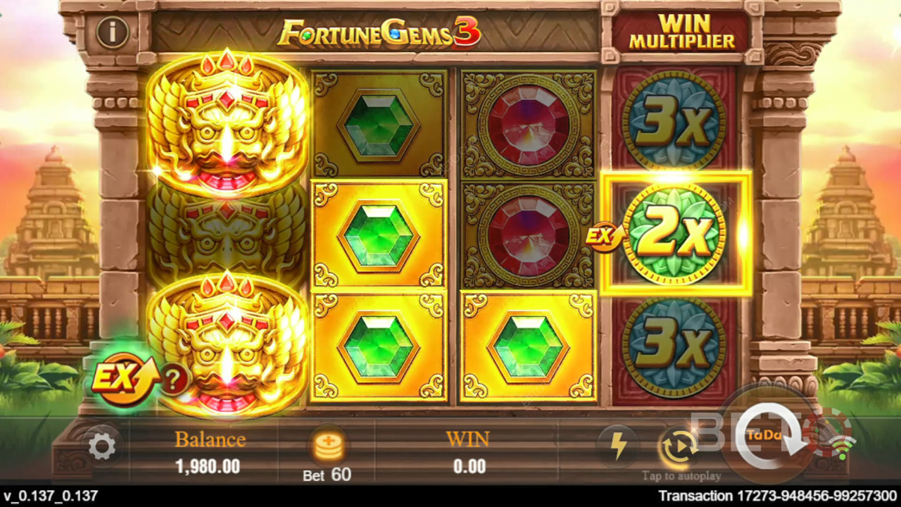 Cách chơi Fortune Gems 3 của TaDa Gaming