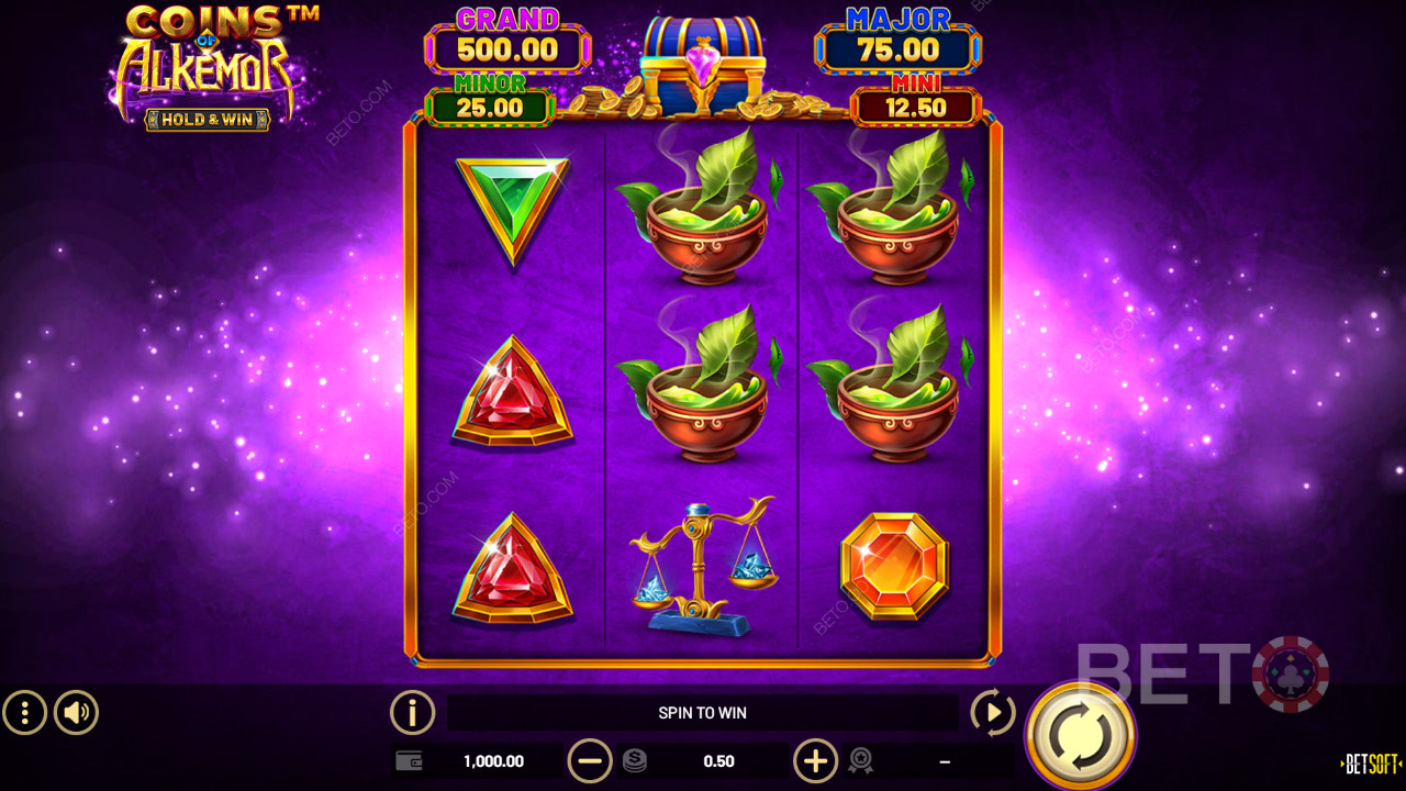 Coins of Alkemor - Máy đánh bạc video Hold & Win - Nhận định của chúng tôi