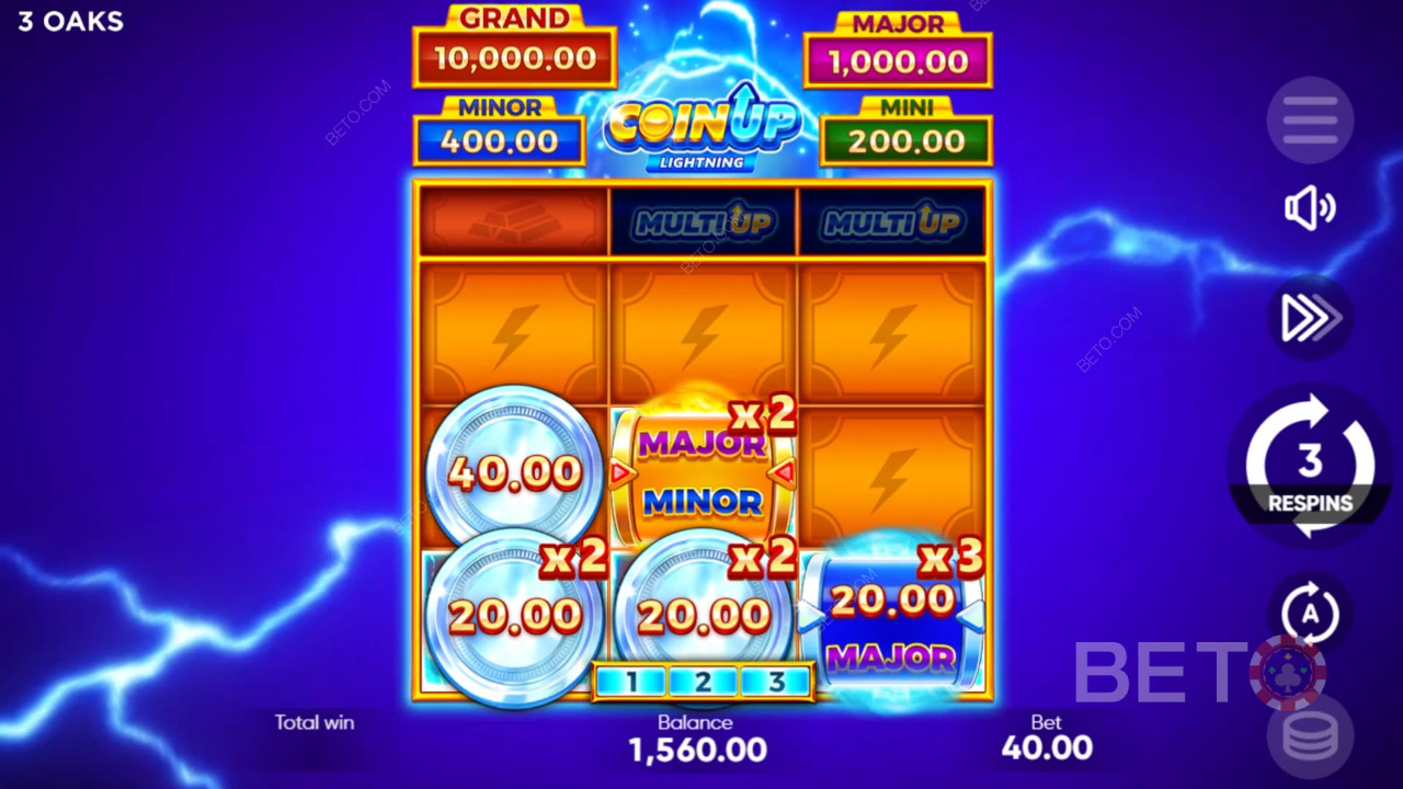 Nhận định về Coin Up: Lightning Online Slot