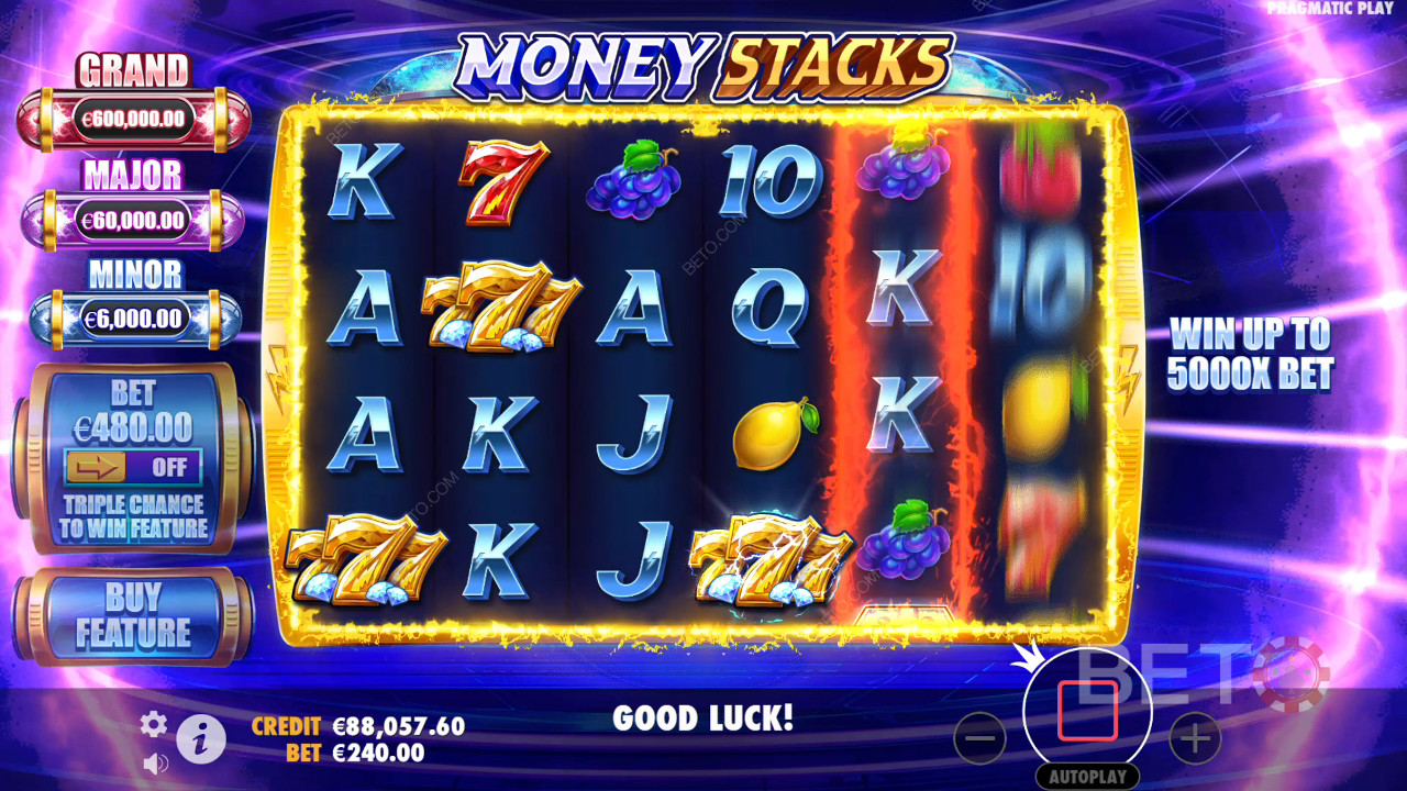 Đánh giá Money Stacks của BETO Slots