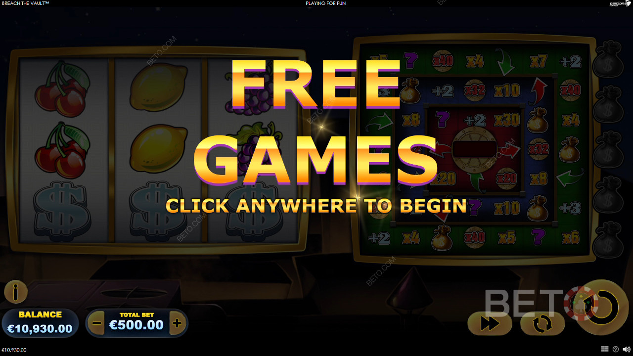 Cách chơi Breach The Vault của Playtech