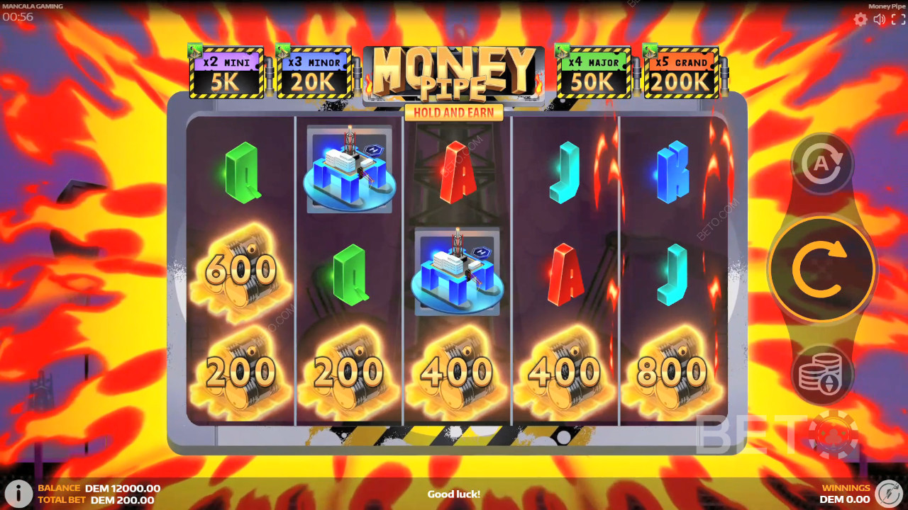 Đánh giá Money Pipe của BETO Slots