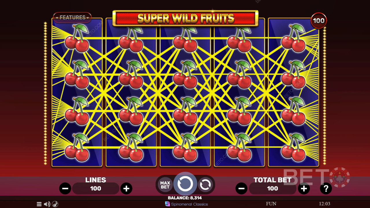 Đánh giá Super Wild Fruits của BETO Slots