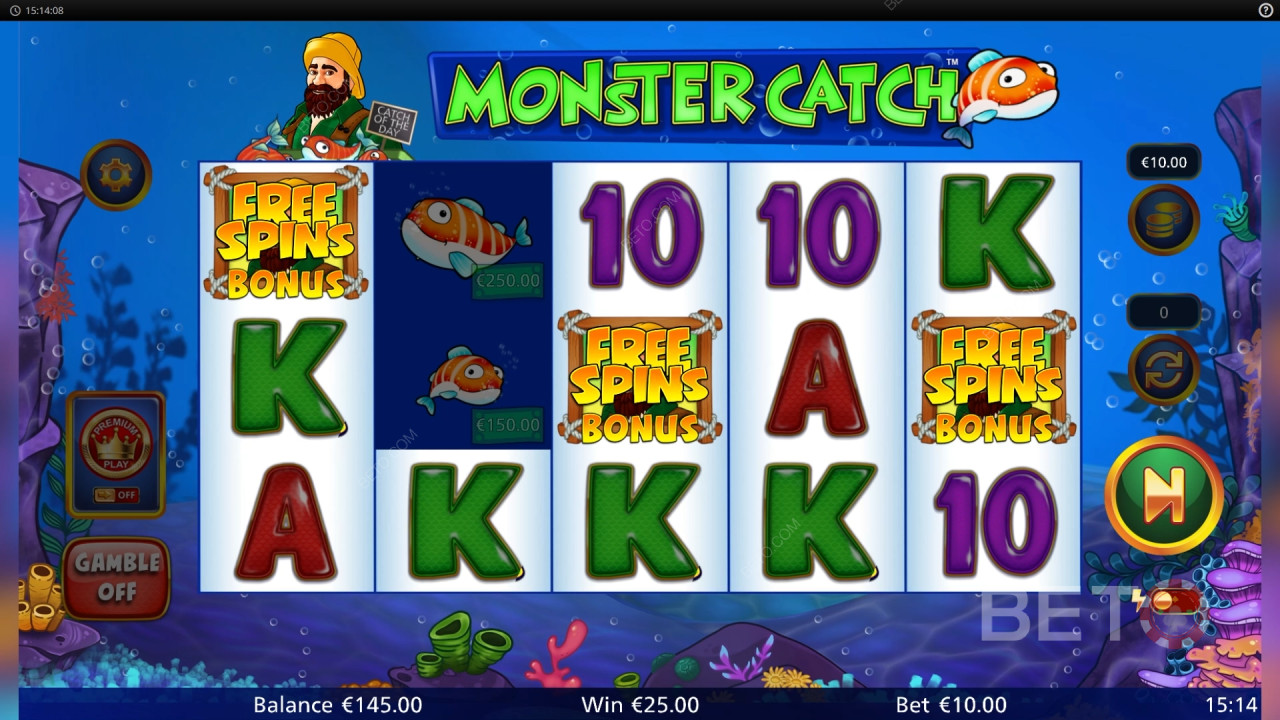 Đánh giá Monster Catch của BETO Slots