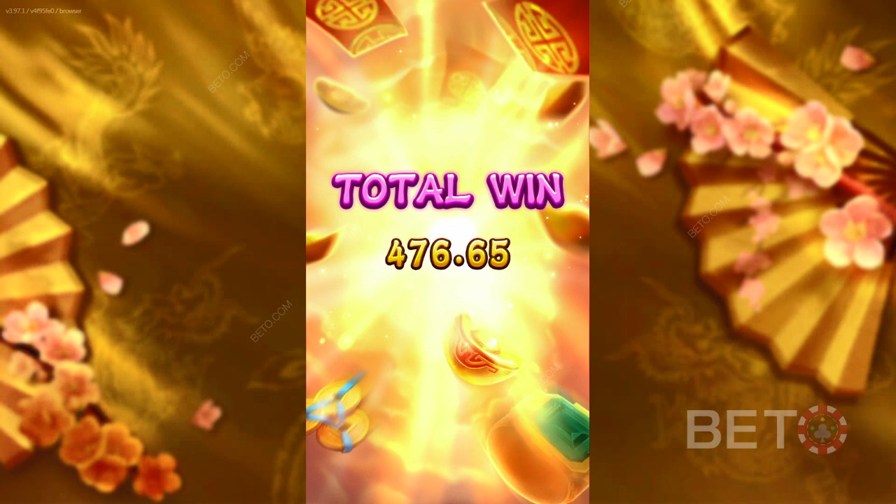 Thắng 1.800 lần tiền cược của bạn trong trò chơi slot Treasure Bowl!