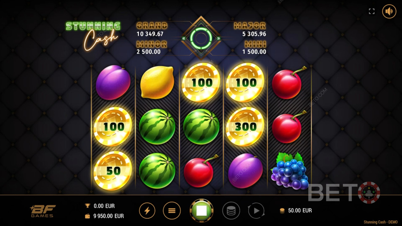 Đánh giá Stunning Cash của BETO Slots