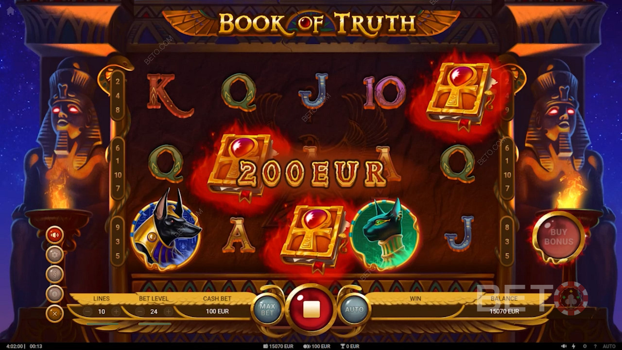 Khả năng chiến thắng cao của Book of Truth