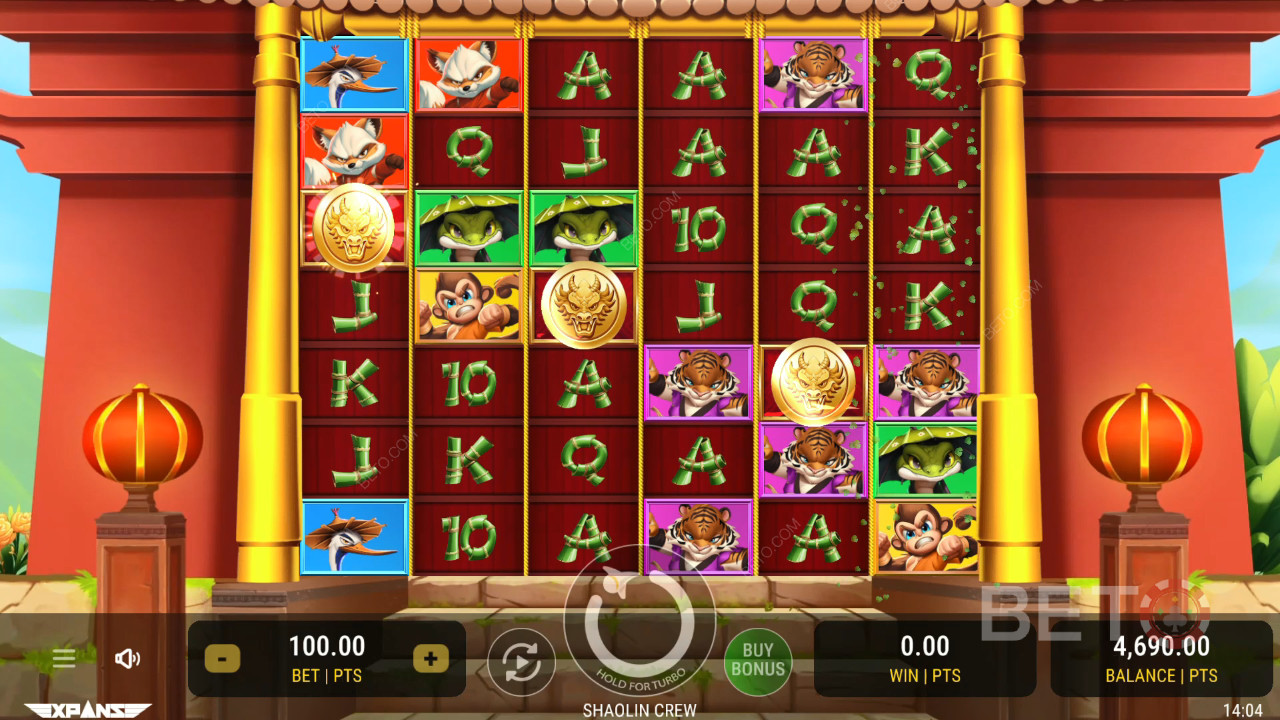 Đánh giá Shaolin Crew của BETO Slots