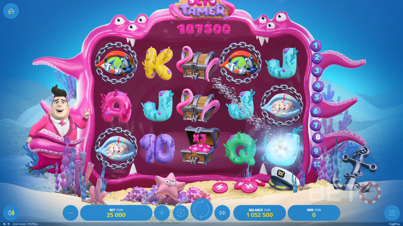 Đánh giá Octo Tamer của BETO Slots