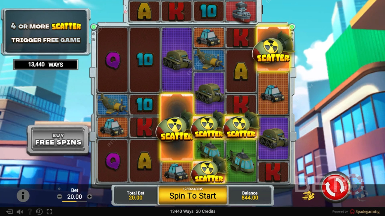 Đánh giá Clash of the Giants của BETO Slots