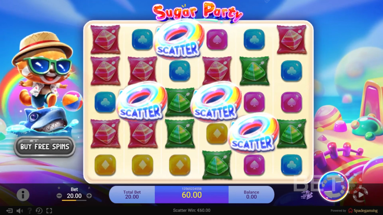 Đánh giá Sugar Party của BETO Slots