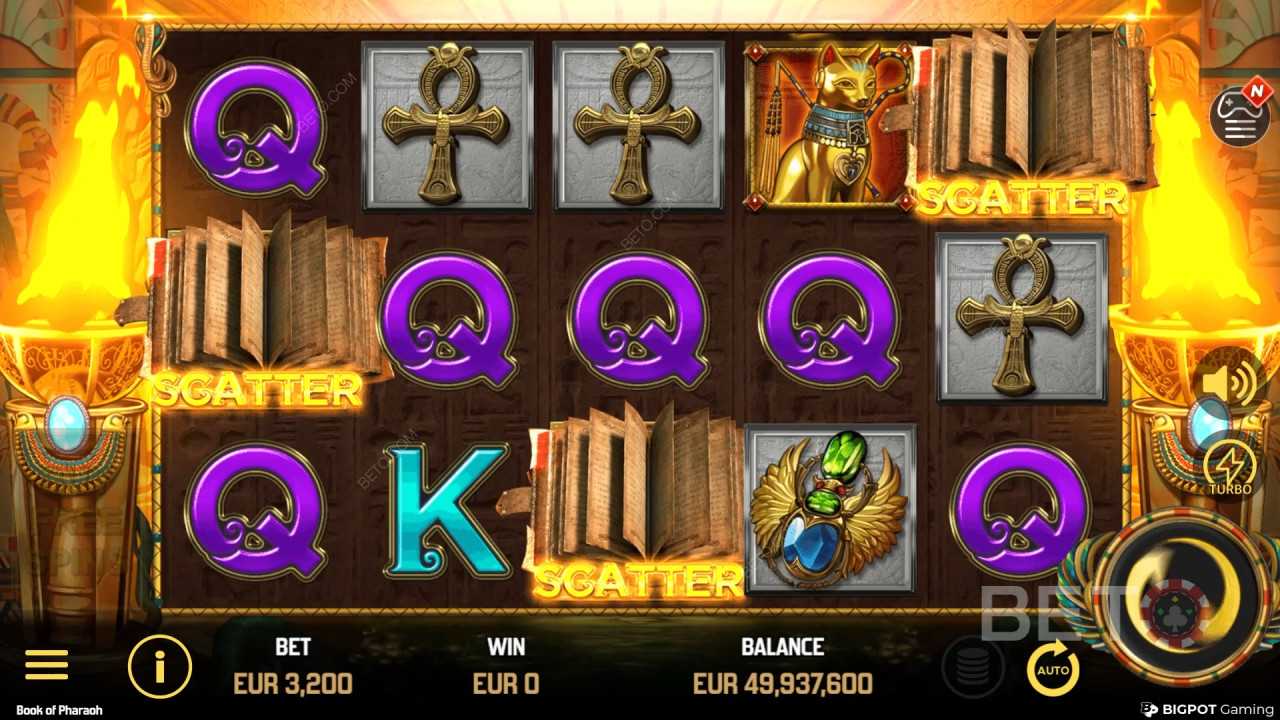 Đánh giá Book of Pharaoh của BETO Slots