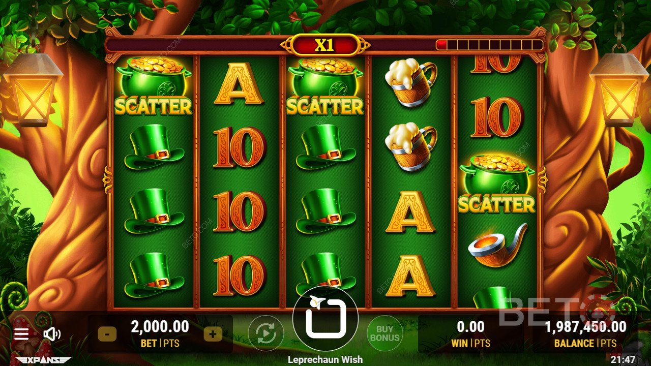 Đánh giá Leprechaun Wish của BETO Slots