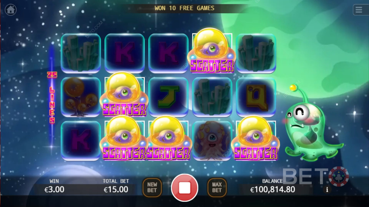 Đánh giá Alien Tour của BETO Slots